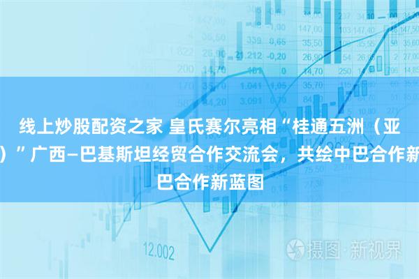 线上炒股配资之家 皇氏赛尔亮相“桂通五洲（亚洲站）”广西—巴基斯坦经贸合作交流会，共绘中巴合作新蓝图