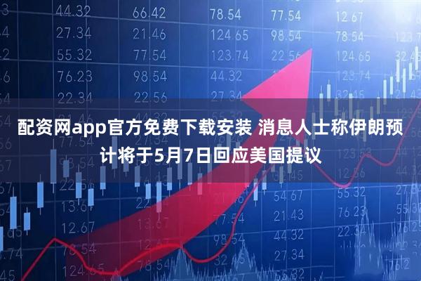 配资网app官方免费下载安装 消息人士称伊朗预计将于5月7日回应美国提议